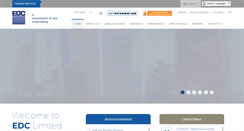 Desktop Screenshot of edc-goa.com